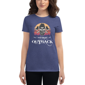 -BAVARIAN OUTBACK- Frauen Kurzarm T-Shirt