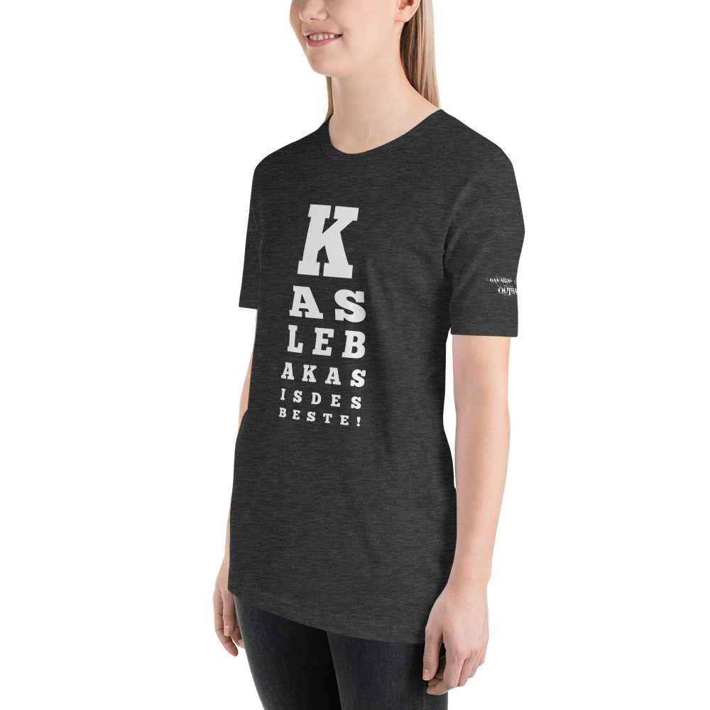 -BOARISCHER SEHTEST- Kurzärmeliges Unisex-T-Shirt