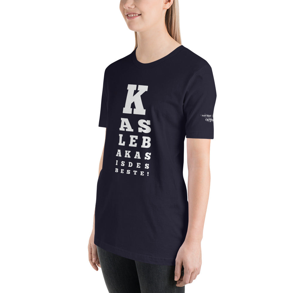 -BOARISCHER SEHTEST- Kurzärmeliges Unisex-T-Shirt