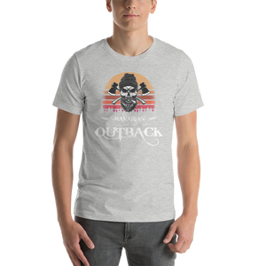 -BAVARIAN OUTBACK- Kurzärmeliges Unisex-T-Shirt