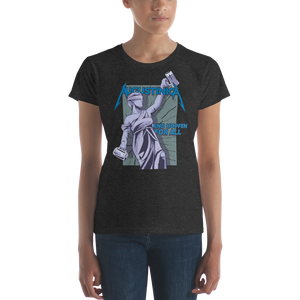 -AUGUSTINICA- Frauen Kurzärmeliges T-Shirt