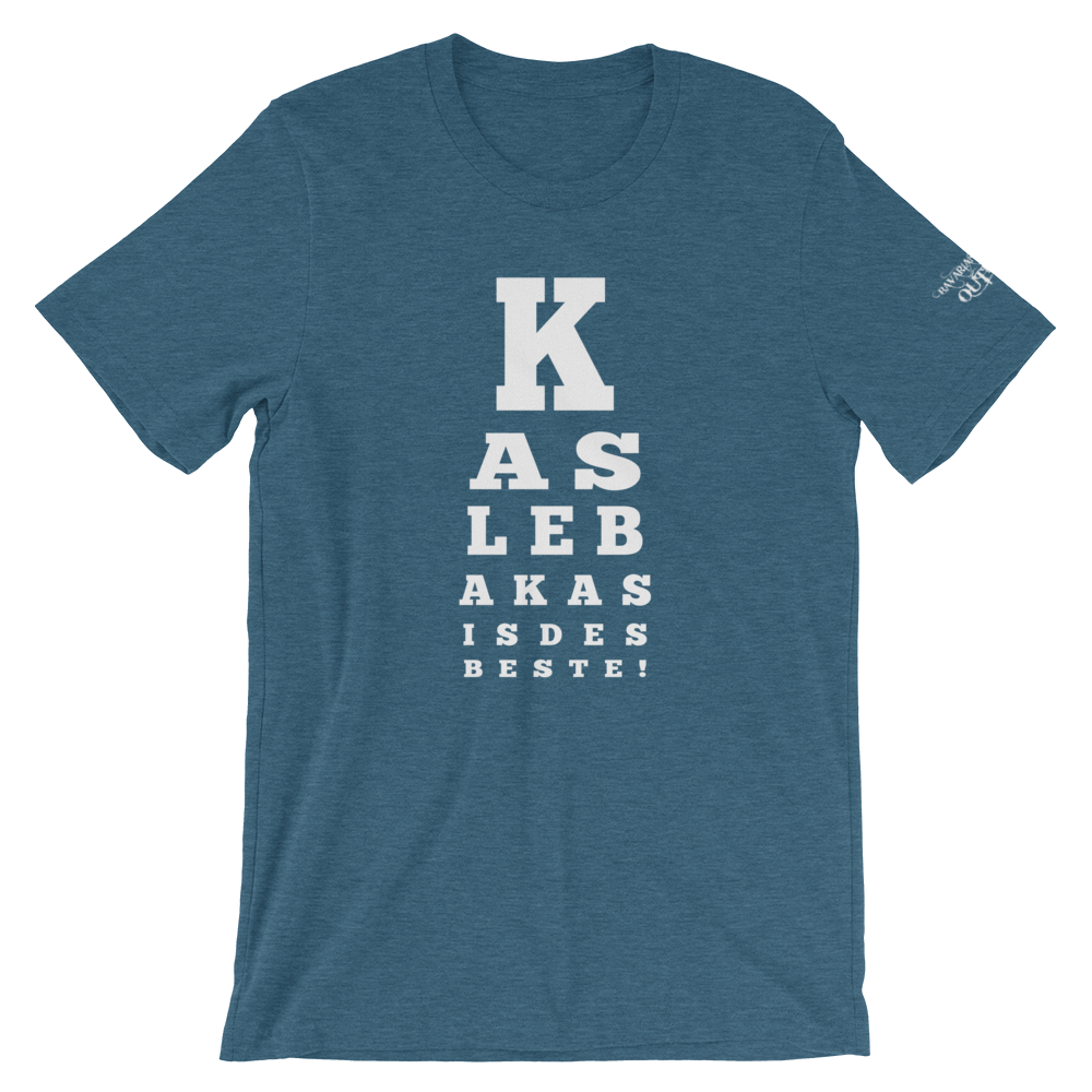 -BOARISCHER SEHTEST- Kurzärmeliges Unisex-T-Shirt