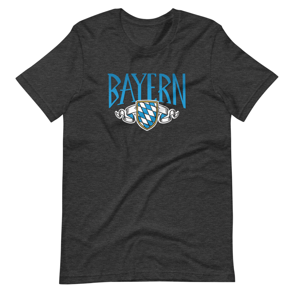 -BAYERN- Kurzärmeliges Unisex-T-Shirt