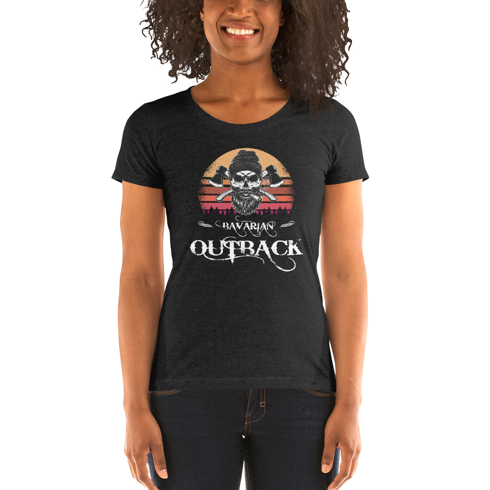 -BAVARIAN OUTBACK- Damen Kurzarm T-Shirt