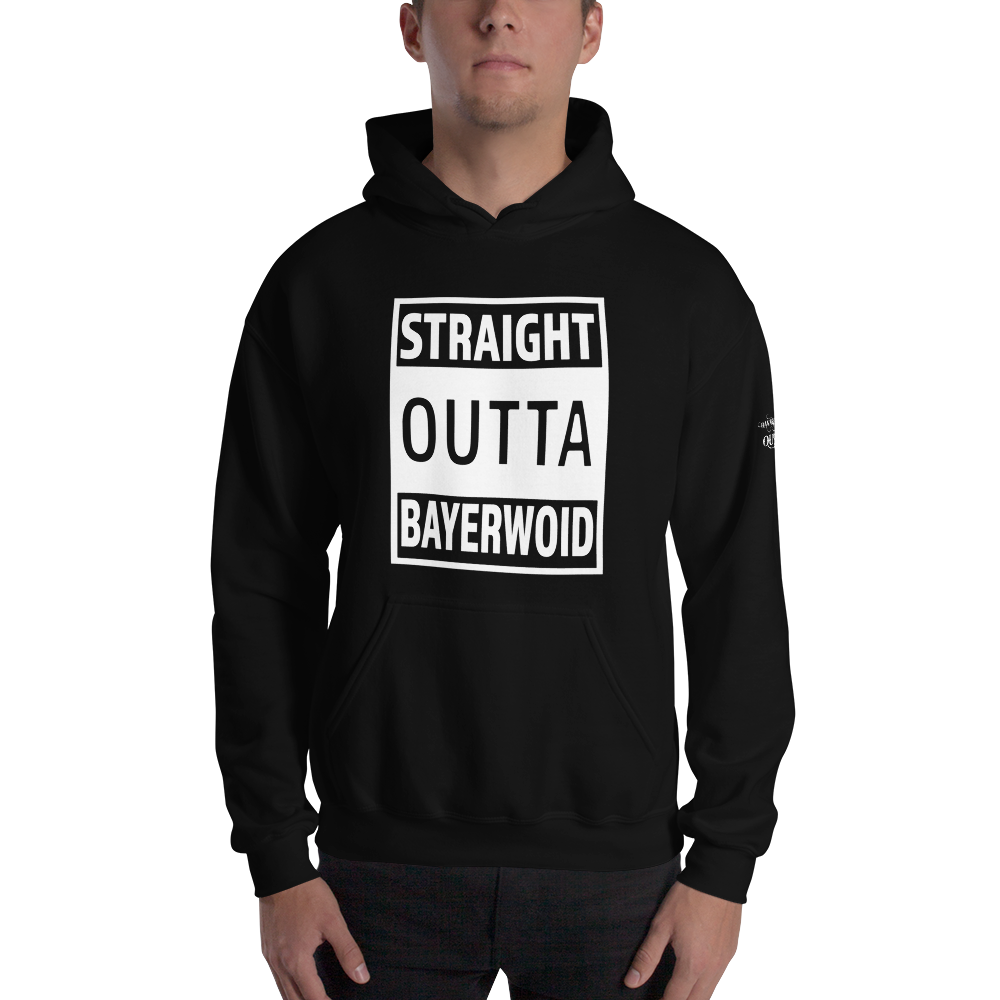 -STRAIGHT OUTTA BAYERWOID- Kapuzenpulli