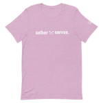 -selber servus- Kurzärmeliges Unisex-T-Shirt