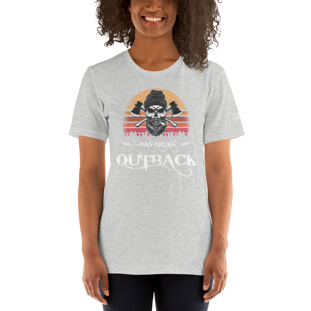 -BAVARIAN OUTBACK- Kurzärmeliges Unisex-T-Shirt