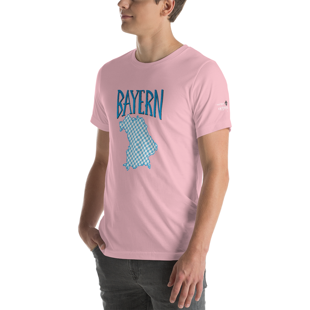 -BAYERN- Kurzärmeliges Unisex-T-Shirt