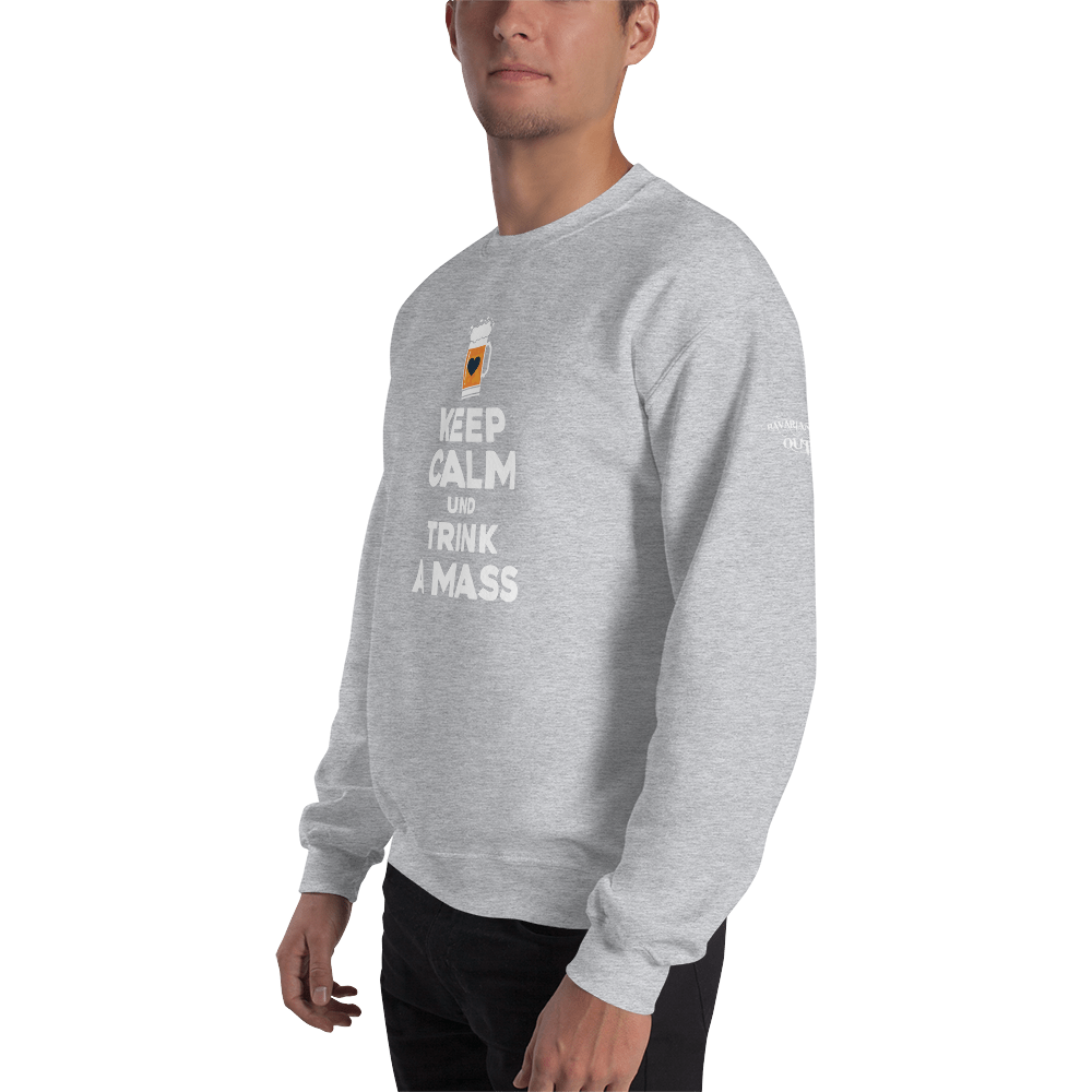 -KEEP CALM UND TRINK A MASS- Sweatshirt