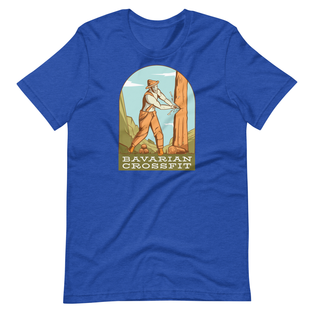 -BAVARIAN CROSSFIT- Kurzärmeliges Unisex-T-Shirt