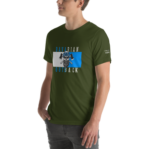 -BAVARIAN OUTBACK- Kurzärmeliges Unisex-T-Shirt