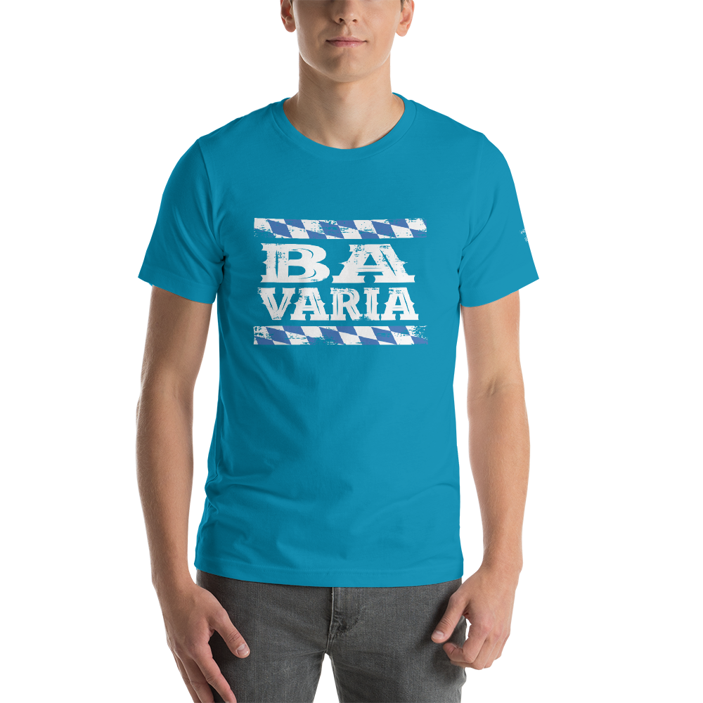 -BAVARIA- Kurzärmeliges Unisex-T-Shirt