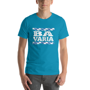 -BAVARIA- Kurzärmeliges Unisex-T-Shirt