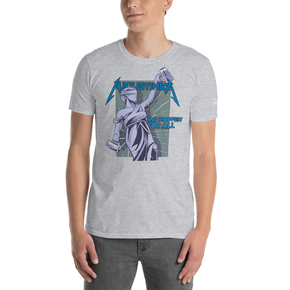 -AUGUSTINICA- Kurzärmeliges Unisex-T-Shirt